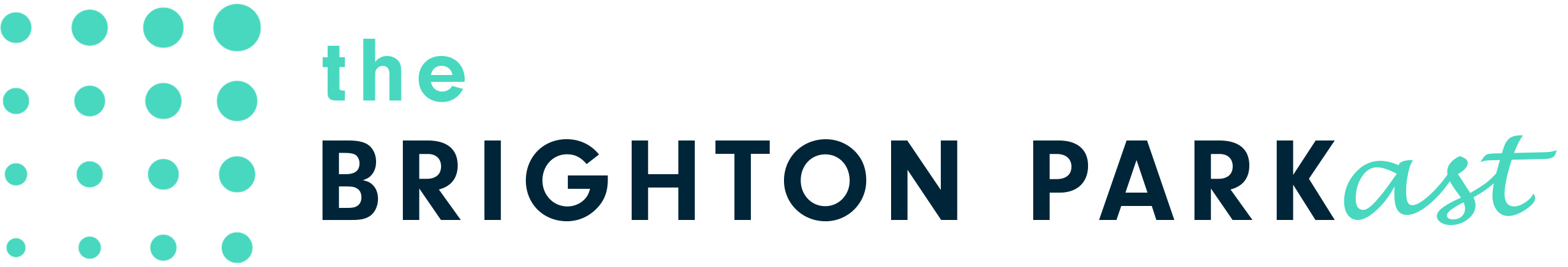 Logo for the BRIGHTON PARKast podcast